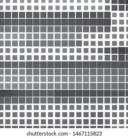 Vintage halftone monochrome geometric texture background. Vector Abstract Texture