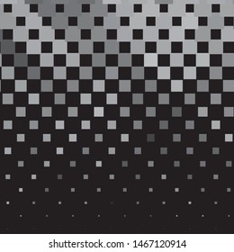 Vintage halftone monochrome geometric texture background. Vector Abstract Texture