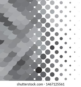 Vintage halftone monochrome geometric texture background. Vector Abstract Texture
