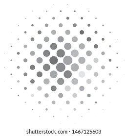 Vintage halftone monochrome geometric texture background. Vector Abstract Texture