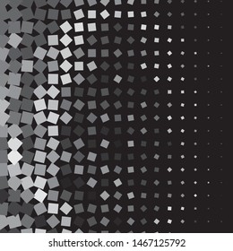 Vintage halftone monochrome geometric texture background. Vector Abstract Texture