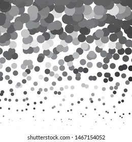 Vintage halftone monochrome geometric texture background. Vector Abstract Texture