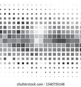 Vintage halftone monochrome geometric texture background. Vector Abstract Texture