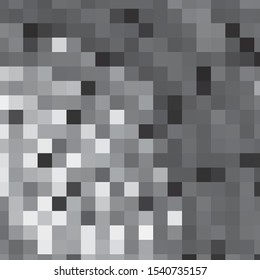 Vintage halftone monochrome geometric texture background. Vector Abstract Texture