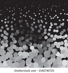 Vintage halftone monochrome geometric texture background. Vector Abstract Texture