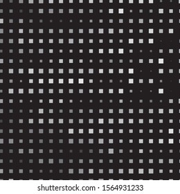 Vintage halftone monochrome geometric texture background. Vector Abstract Texture