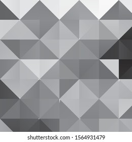 Vintage halftone monochrome geometric texture background. Vector Abstract Texture