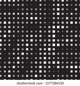 Vintage halftone monochrome geometric texture background. Vector Abstract Texture