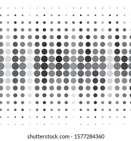 Vintage halftone monochrome geometric texture background. Vector Abstract Texture