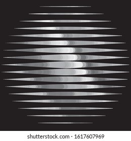 Vintage halftone monochrome geometric texture background. Vector Abstract Texture