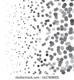 Vintage halftone monochrome geometric texture background. Vector Abstract Texture