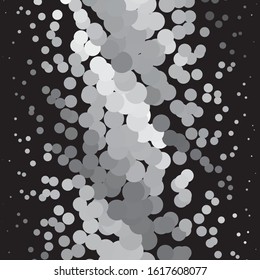 Vintage halftone monochrome geometric texture background. Vector Abstract Texture