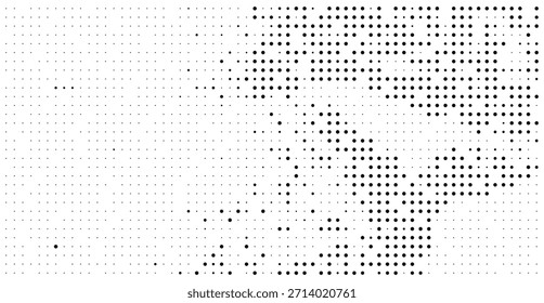 Fondo de textura de punto de ruido de semitono de Antiguas. Fondo de textura de cómic de píxeles retro. Vector arenoso de dibujos animados de arte pop superposición de semitonos.