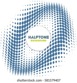 vintage halftone style background Design Template,Vector Illustration