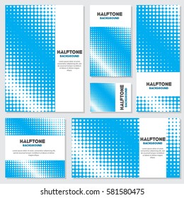 vintage halftone style background Design Template,Vector Illustration