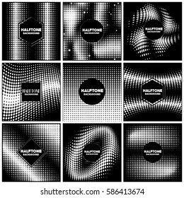 vintage halftone style background Design Template,Vector Illustration