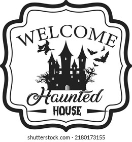 Vintage Halloween Best  Sign Design