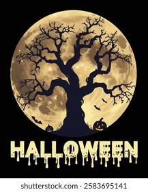 Vintage Halloween t shirt design