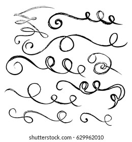 Vintage hand drawn vignettes