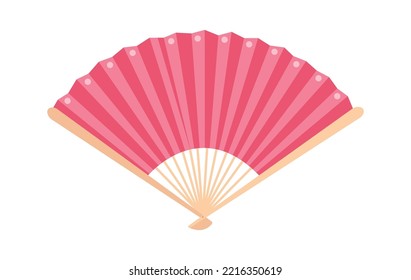 Vintage hand fan fashion accessory