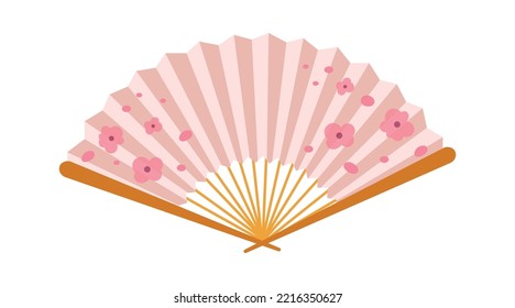 Vintage hand fan fashion accessory