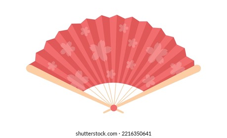 Vintage hand fan fashion accessory