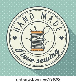 vintage hand made logotypes and labels