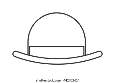 vintage hat icon