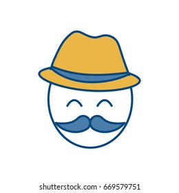 vintage hat icon