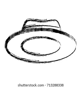 Vintage hat isolated