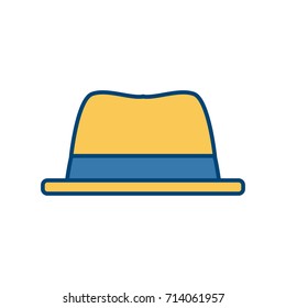 Vintage hat isolated