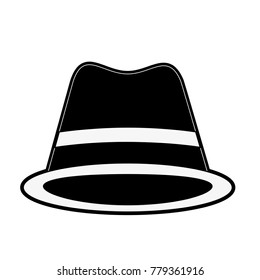Vintage hat symbol