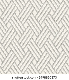 Vintage hatching surface design. Retro engraving. Vector seamless pattern. Stylish texture with vintage lines. Geometric pattern