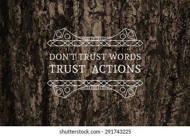 Vintage headline calligraphic decoration. Vector background with ornamental borders and motivational quotes