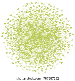 Vintage heart frame which consists of isolated elements. Modern style with beautiful elements in vintage heart frame. Can be used as print, wallpaper, cards, valentine cards, logo, background 