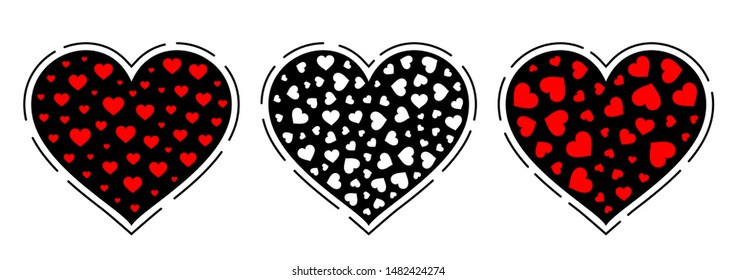 Set Animation Hearts Erotic Clothes Accessories Stock Vector Royalty Free 1331788268 9192