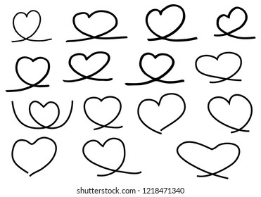 vintage heart,love, vector