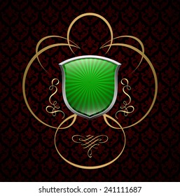 Vintage heraldry emblem