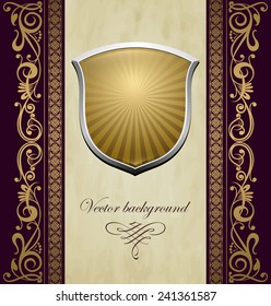 Vintage heraldry emblem