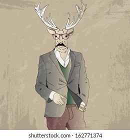 vintage hipster fashion