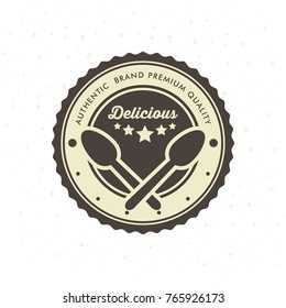 Vintage Hipster Logo Design Template Vector