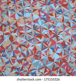 Vintage Hipster Seamless Geometric Pattern Background Vector 03