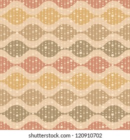 Vintage holiday seamless pattern. Vector
