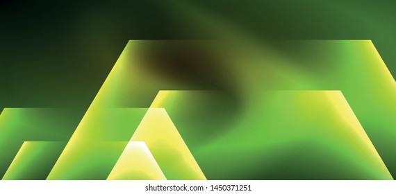 Vintage holographic shiny neon color light, great design for any purposes. Abstract magic motion background. Vintage cinema concept. Technology background. Realistic neon shining.