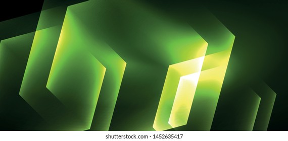 Vintage holographic shiny neon color light, great design for any purposes. Abstract magic motion background. Vintage cinema concept. Technology background. Realistic neon shining.