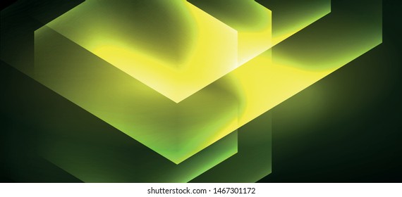 Vintage holographic shiny neon color light, great design for any purposes. Abstract magic motion background. Vintage cinema concept. Technology background. Realistic neon shining.
