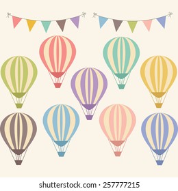 Vintage Hot Air Balloon