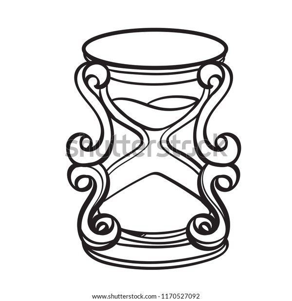 hourglass contour