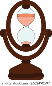 Antiguas Reloj de Arena Temporizador Vector