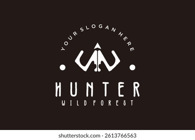 vintage hunter logo, reference for your logo